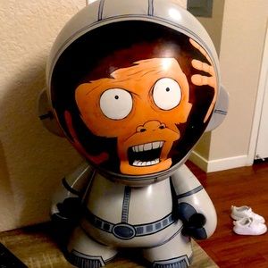Kid robot, custom painted figure